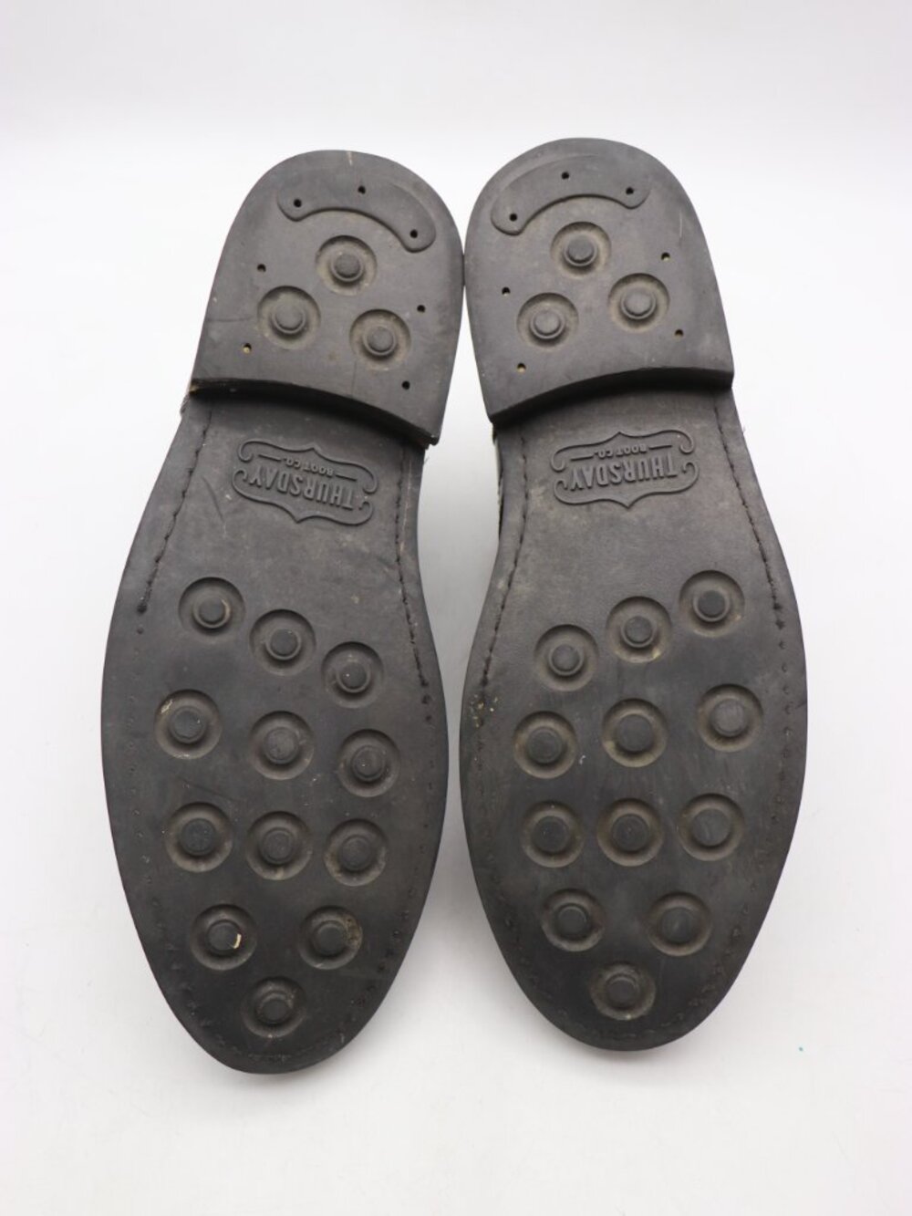 Thursday Everyday Captain Men's Size 10 Shoes Black Leather Comfort Chukka Boots - Picture 9 of 13